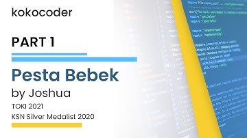 Algo Series #7 - Bahas Soal TLX Pemrograman Kompetitif 3F - Pesta Bebek (C++) | OSN (Part 1)