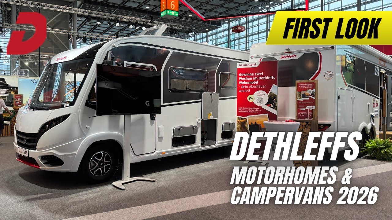 DETHLEFFS Motorhomes and Campervans 2026: NEW Trend and PERFORMANCE Models
