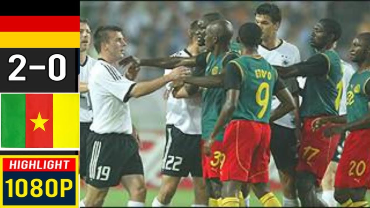 Germany 2 x 0 Cameroon (Ballack, Klose,Samuel Eto'o) ●World Cup 2002 Extended Goals & Highlights