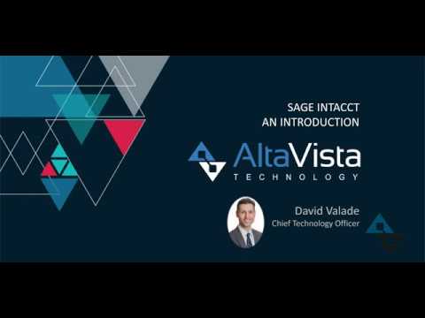 Sage Intacct: General Product Demo