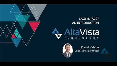 Sage Intacct: General Product Demo