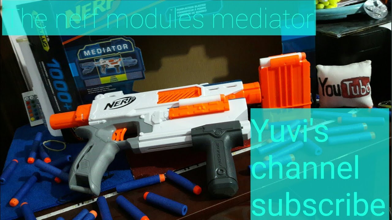 Nerf Module The nerf modules mediator Yuvi's channel ...subscribe ! - YouTube