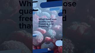 What herbs lose quality upon freezing and thawing