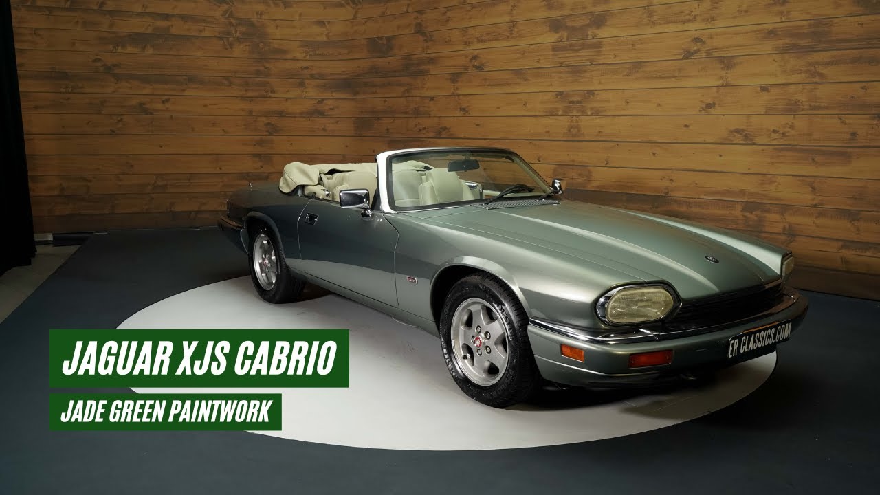 Jaguar XJS Cabriolet | History known | 6 Cylinder | Jade Green