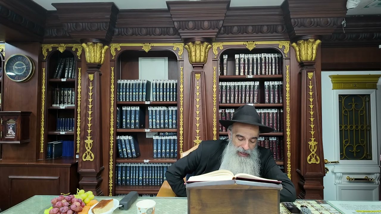 הרב מאיר דוד שמואלי - האוצר היומי סדר קכ"ד