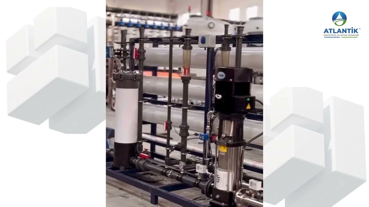 Endüstriyel Ters Osmoz Cihazı | İçme Suyu ve Saf Su Arıtma Sistemleri – Atlantik