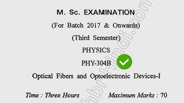 2019 Cdlu MSc Physics 2nd Sem Nuclear & Particle Physics Question Paper