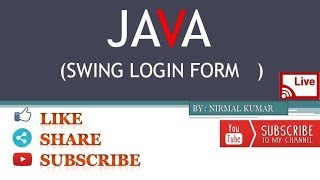 Login Form-2|| JDBC ||JAVA|| SWING & AWT || EVENT HANDLING