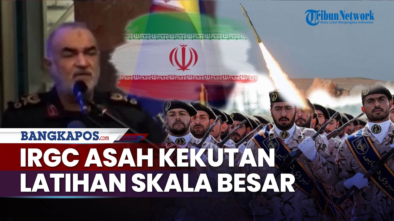 Asah Kekuatan Tempur, Iran Gelar Latihan Militer Besar-besaran di Tengah Ketegangan dengan AS