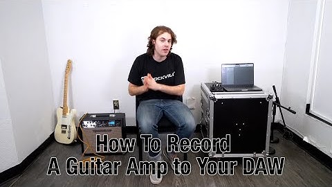 How to Record a Guitar Amp to your DAW (Full Walkthrough & DEMO) - Logic Pro X, Abelton, Pro Tools!