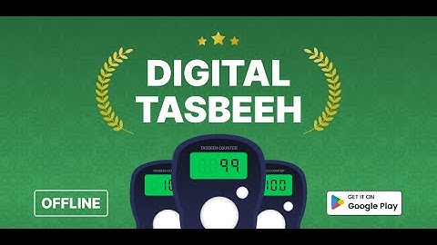 Tasbih Counter and Zikr Reminder app for Android