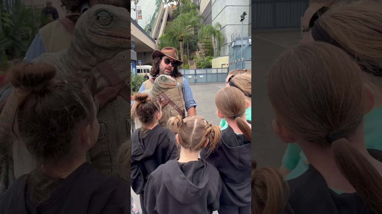 The baby velociraptor can live all the way in the mountains! 😮 