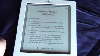 Kobo Touch Firmware 1.9.6 Overview