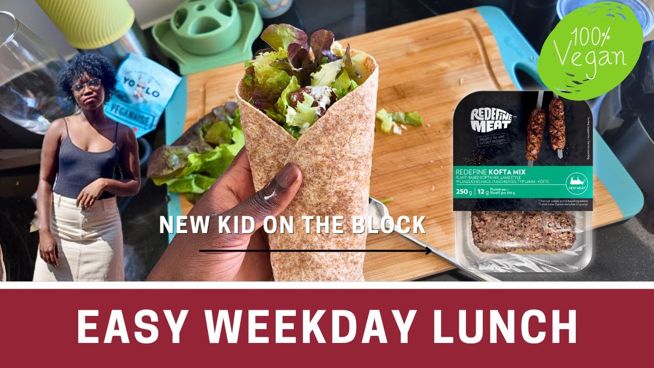 🥙 Make a Vegan Doner Kebab with Redefine Meat's Plant-Based Lamb | Air Fryer Hacks Included! 🥙