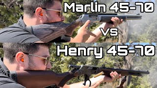 Marlin 45-70 vs Henry 45-70