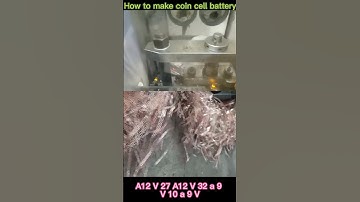 How to make button cell battery  /Coin Cell Assembly Steps China factory