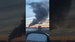 Livestock auction farm fire from last night. A lot of fires here in the last 24 hours… #iowa