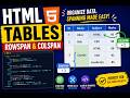 TABLES ( Rowspan &amp; Colspan ) - HTML A/L ICT