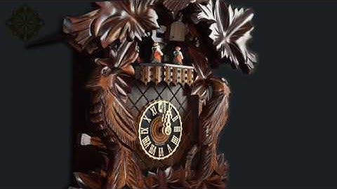 Cuckoo Clock – Traditional Three Birds / 1m