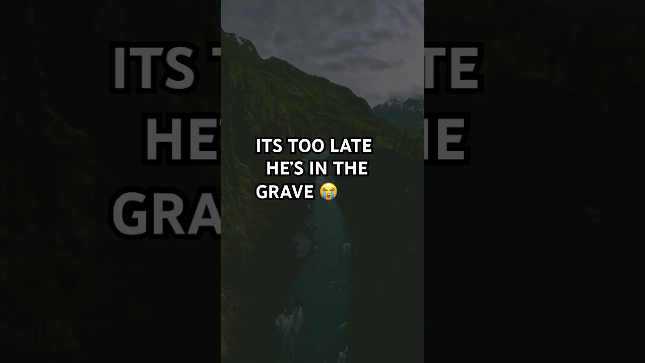 Powerful message | forgiving your brothers before it&rsquo;s too late. #islamicshorts #islamicreminder #yt