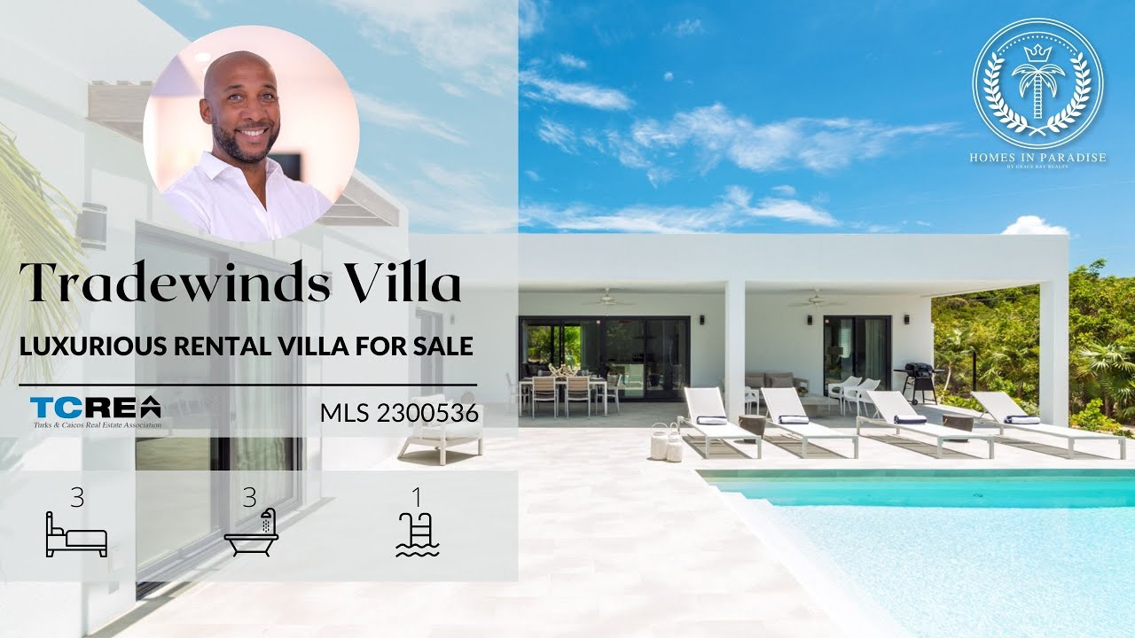 Tradewinds Villa - Turks and Caicos Investment Property For Sale
