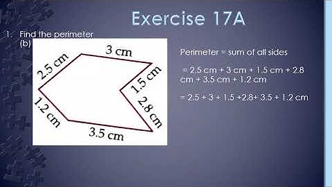 Class 5, Mathematics, Chapter 17 (Perimeter and Area) Part I by Shweta Gupta