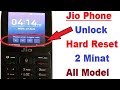 jio keypad phone passwod unlock | remove jio phone password | hard reset jiophone |  By AnyTimeTips