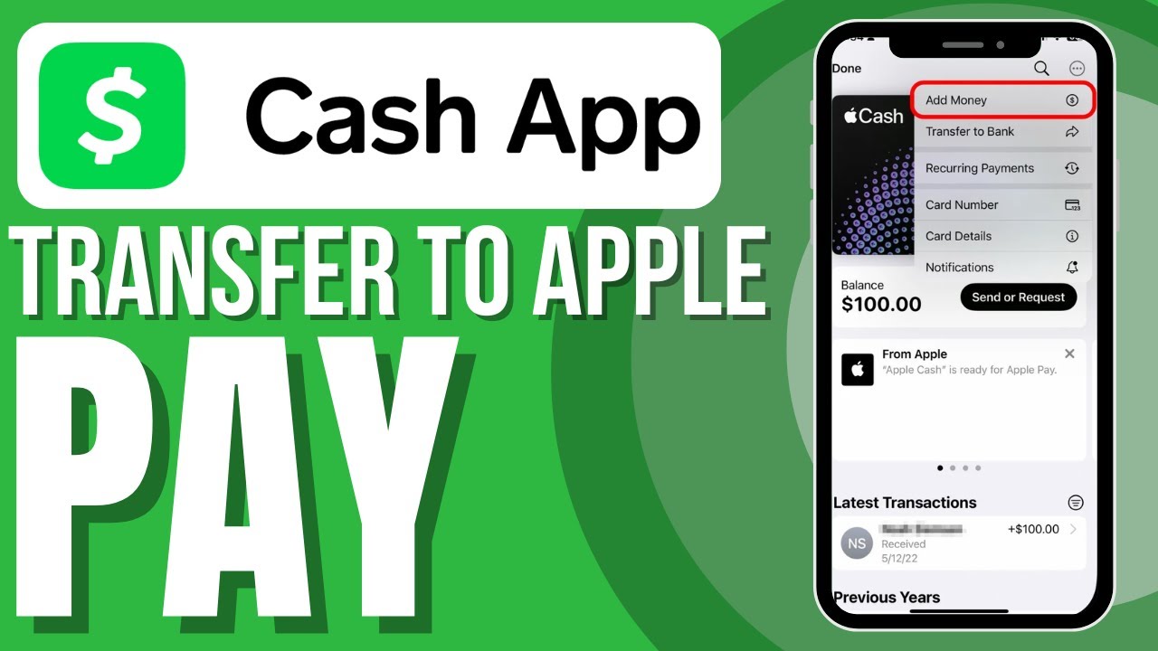 How To Transfer Cash App To Apple Pay Without Card