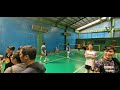 Oumshim Smashers Saturday Badminton Queuing  02-28-26 (MJ &amp; LG vs SP &amp; Choi)