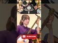 Welcome to the jungle / Sayo Komada #shamisen #和楽器 #弾いてみた#gunsnroses #guitar #rock #realdrum #shorts