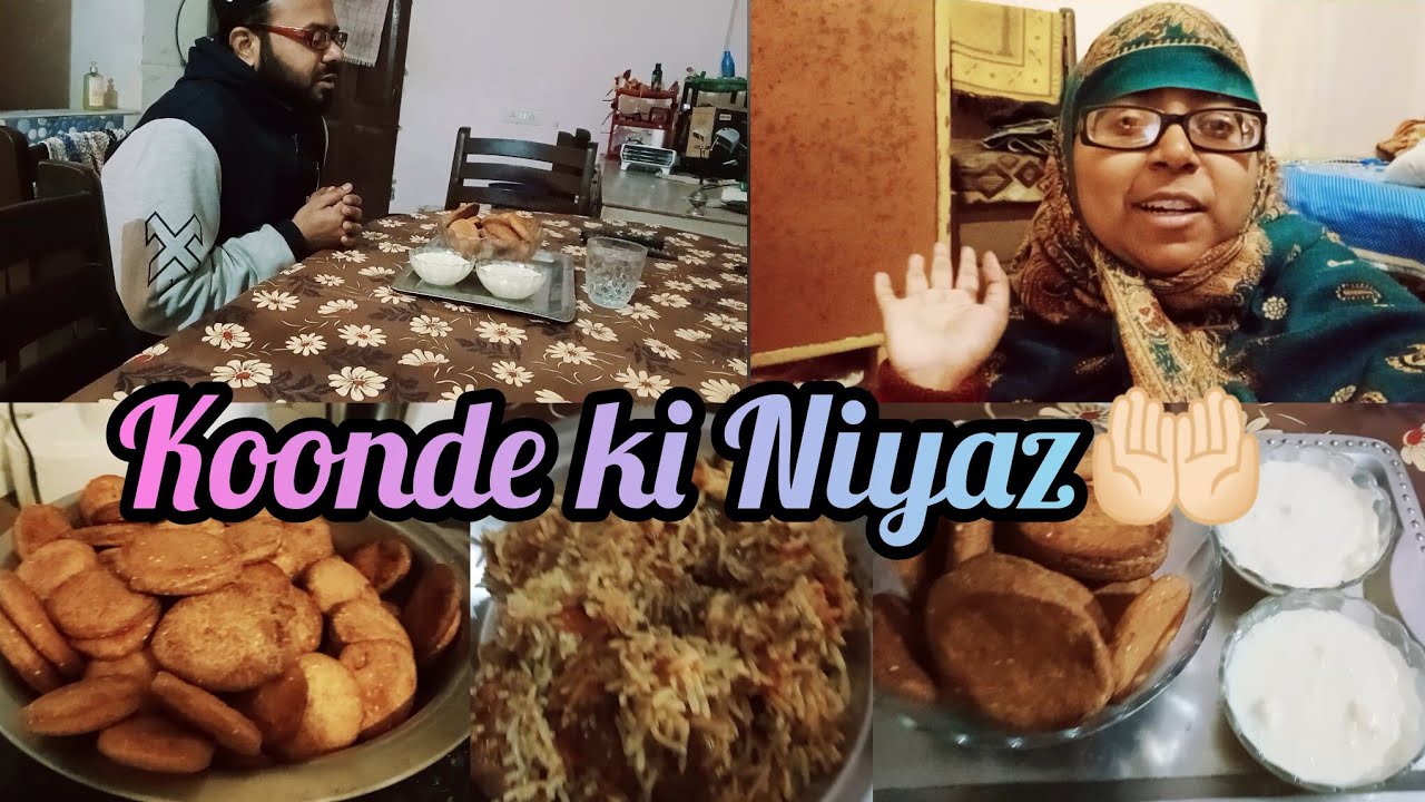 3baje Raat se Banaya Koonde ki Zabardast Mithi Tikiya //koonde ki Niyaz🤲🏻🤲🏻 Yummy Biryani Banaya 🍽️