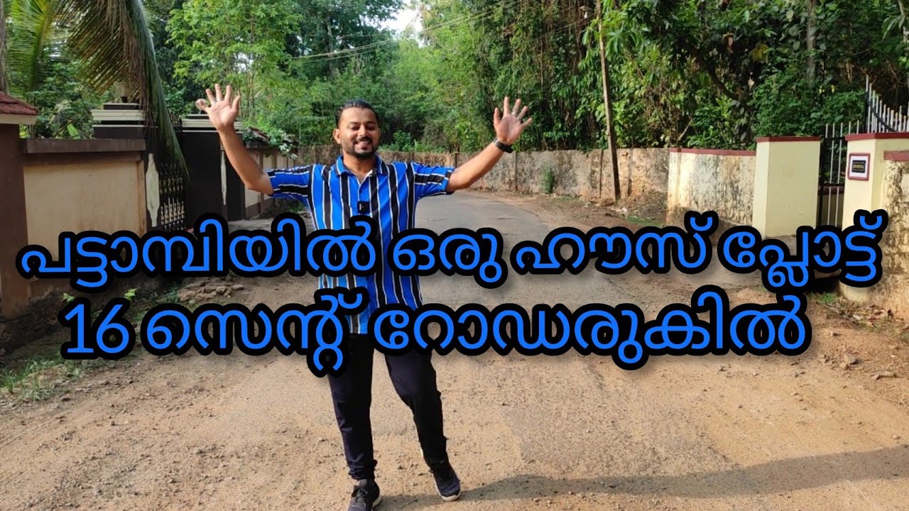 #NP459#House plot for sale#Pattambi#16 സെന്റ്‌ സ്ഥലം വില്പനക്ക് പട്ടാമ്പിയിൽ#