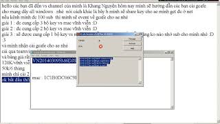 Hướng dẫn cài gcafe tháng 10/2017 và chuẩn bị event cho ae khi kênh đạt 100 sub
