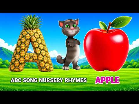 ABC Learning with A for Airplane | Phonics Song for Toddlers | ABCD Cartoon Rhymes