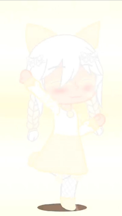 White Chocolate 🍫🤍💛 in gacha (re-edit) for @FCO_is_here #sweetflavorhumans #shorts