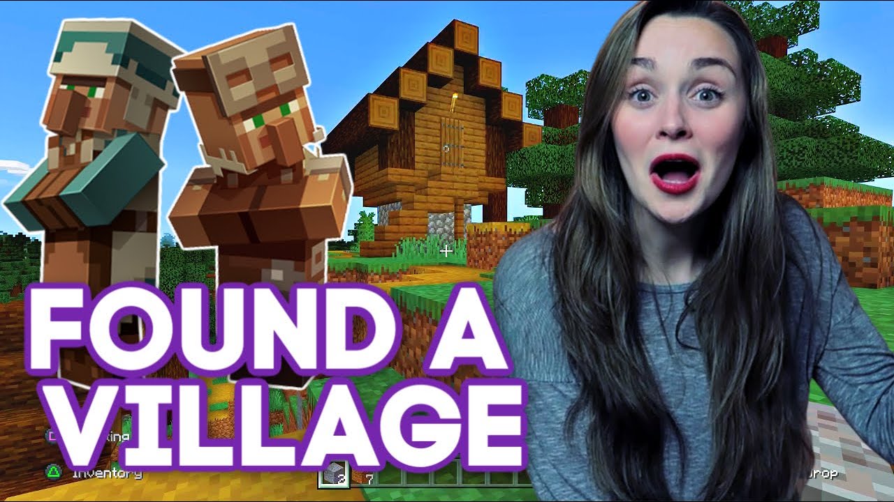 I Found a Village | Let's Play Minecraft #3 - YouTube