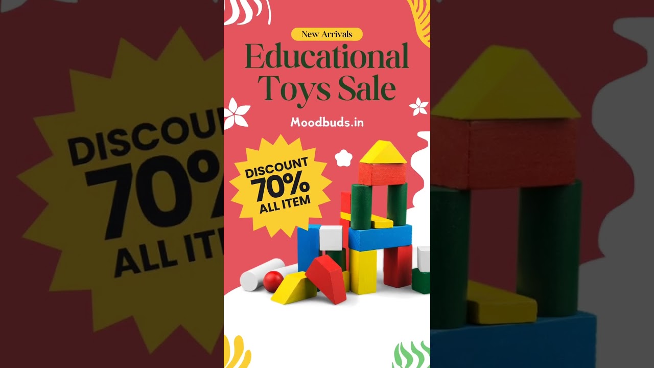 70% OFF Educational Toys Sale!