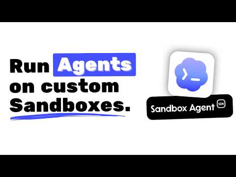 Sandbox Agent SDK: The SDK You Need To Run Any Agent On Your Sandbox 🔥