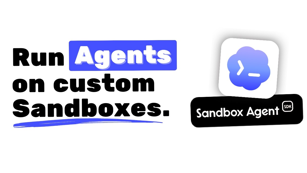 Sandbox Agent SDK: The SDK You Need To Run Any Agent On Your Sandbox 🔥 ...