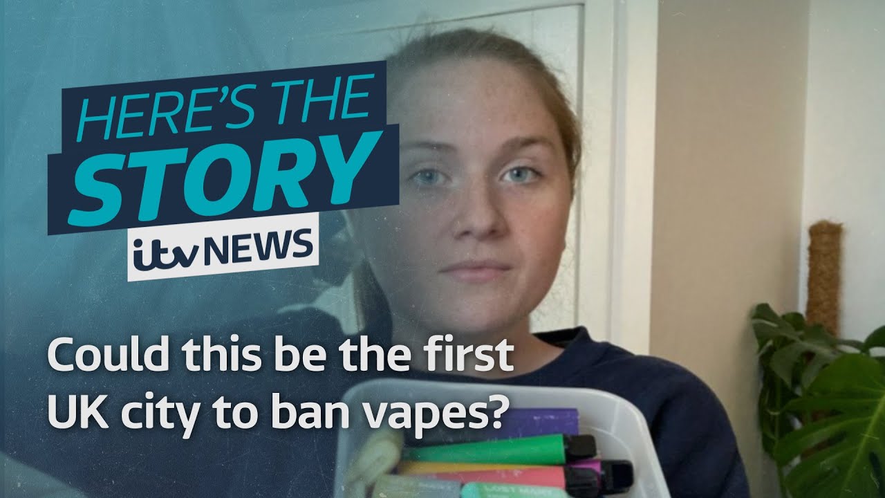 Could this be the first UK city to ban disposable vapes? | ITV News