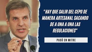 Martín Redrado: 'Hay que salir del cepo de manera artesanal sacando de a una a una las regulaciones'