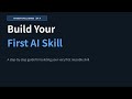 Agent Skills Ep.4 | Build Your First AI Skill in 3 Steps