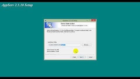 Bài 2 Cài đặt phần mềm Appserv Lập trình web với html css php mysql 720p