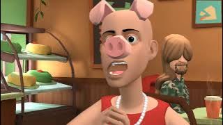 Peppa pig skip school to go to McDonald’s/suspended /grounded