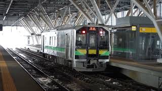 H100形　H100-88　普通名寄行　旭川駅入線