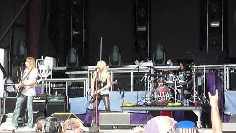 Lita Ford "Bitch Is Back" Rock Fest, Cadott, WI 7/22/12 live concert