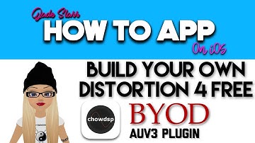 Build Your Own Distortion 4 FREE with BYOD for iOS  - How To App on iOS! - EP 535 S8