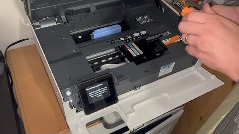HP OfficeJet Pro 8139e - How to install the ink cartridges (review)