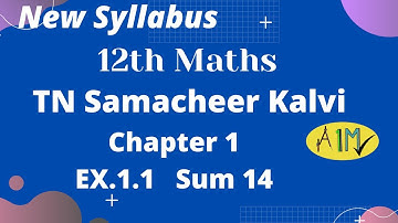 TN Samacheer 12th Maths | Chapter 1 Applications of Matrices and Determinants | Exercise 1.1 Sum 14