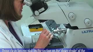 Ultramicrotomy: Obtaining Dry Thick Sections